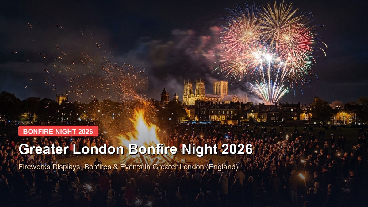 Bonfire Night in Greater London