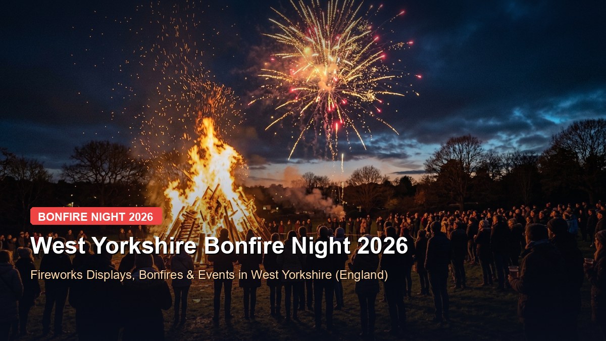 Bonfire Night in West Yorkshire